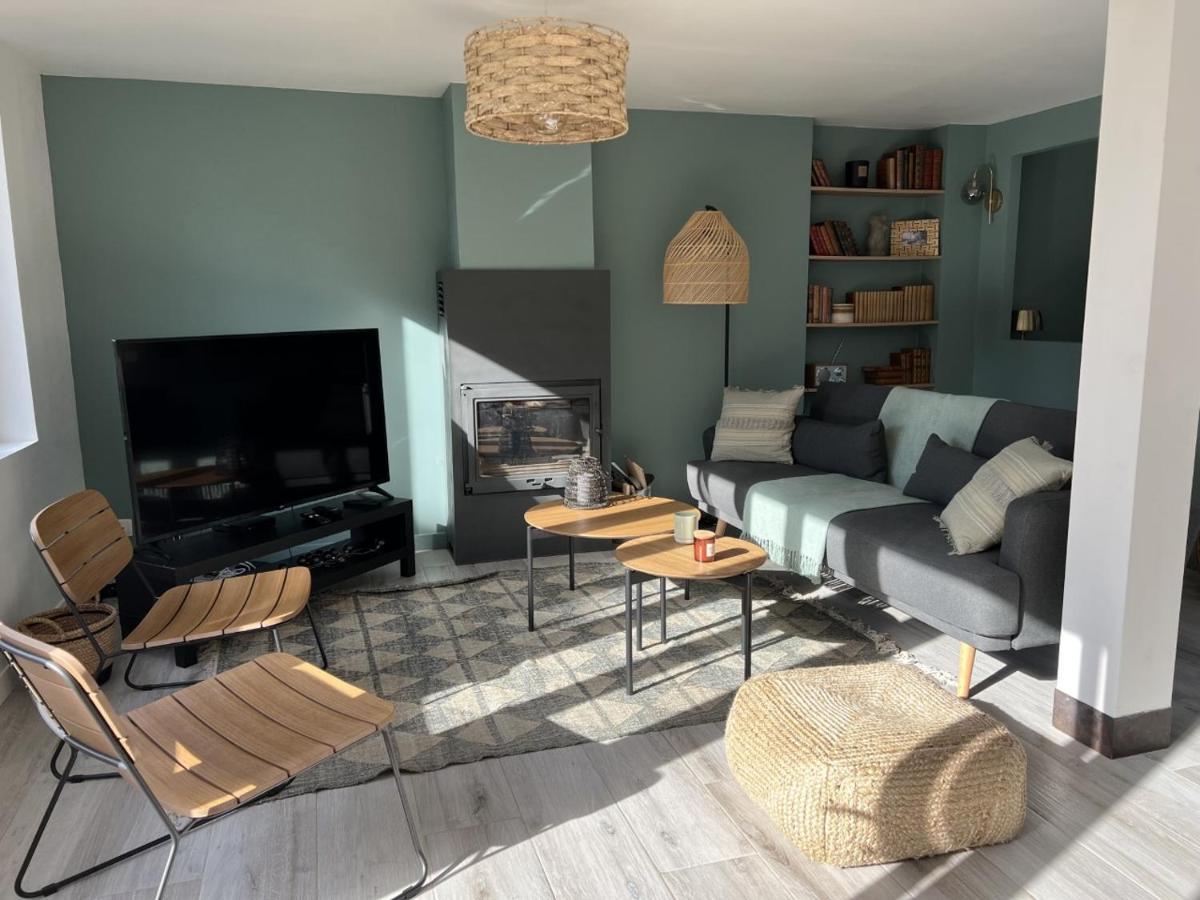 فيلا Maison De Campagne Entierement Climatisee Avec Grand Jardin Pressagny-lʼOrgeuilleux المظهر الخارجي الصورة